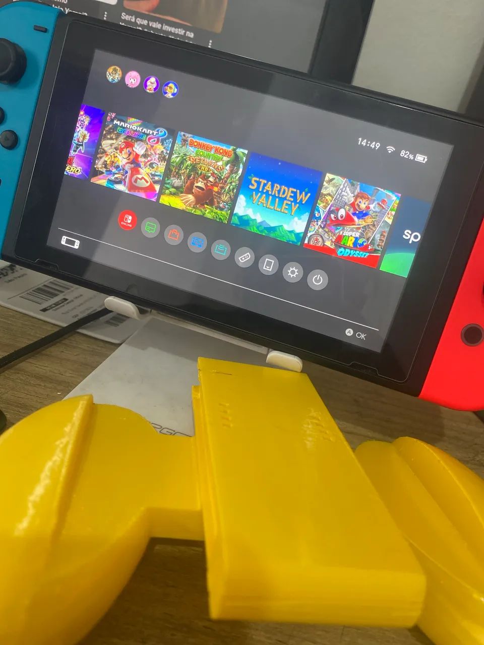 Nintendo Switch V2 - Desbloqueado  - Foto 3
