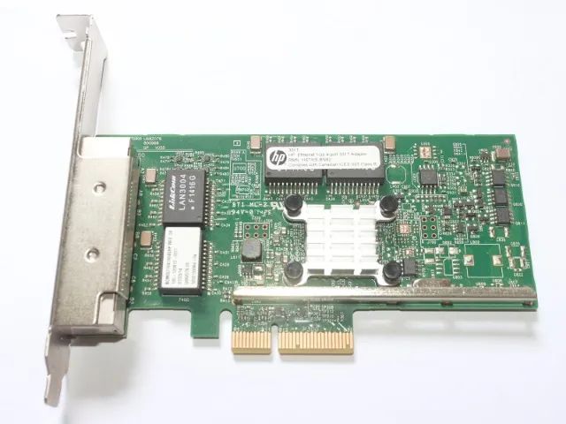 Placa de rede 4 portas 1Gb RJ45 Broadcom BCM95719 HP 331T