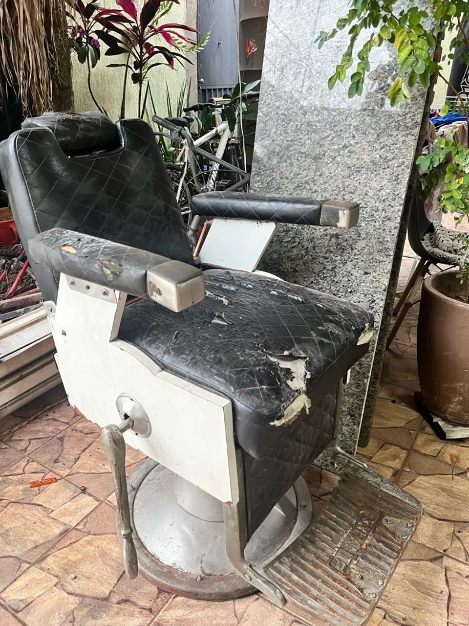Cadeira barbeiro ferrante  - Foto 2