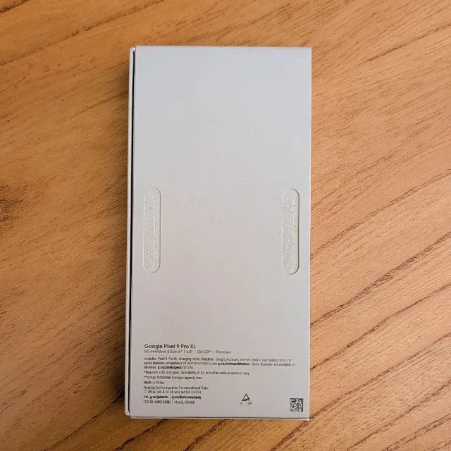 Caixa Vazia Google Pixel 9 Pro Xl Porcelain + Cabo Original - Foto 3