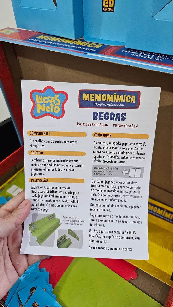Jogo Memomímica Luccas Neto - Foto 5