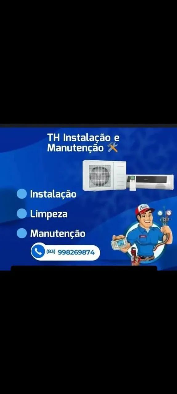 Instalação e manutenção de ar condicionado 