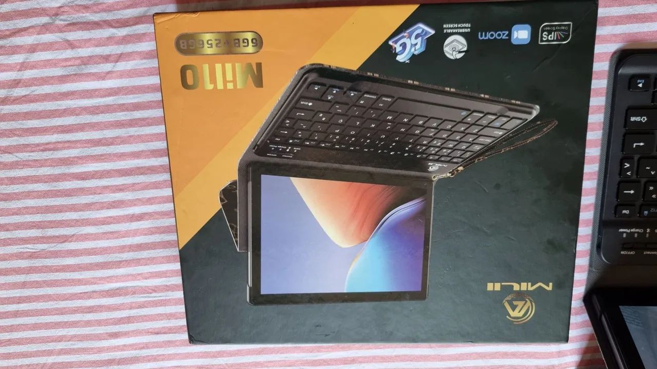 Tablet Milii Mil10 5G 10.1" 6GB RAM 256GB ROM Android 13 C/ Teclado e Caneta - Foto 2