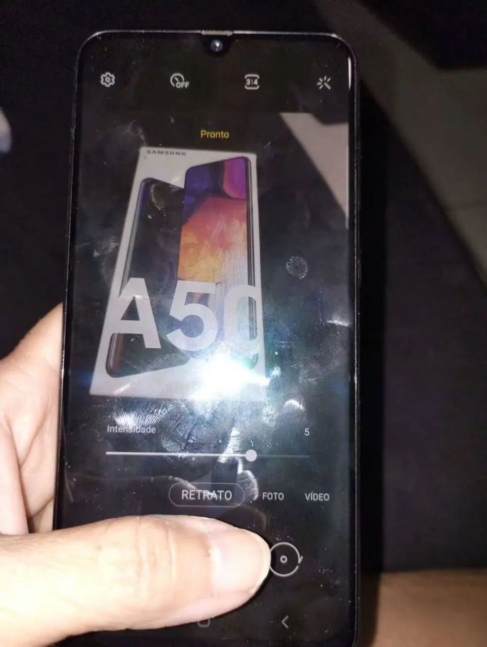 Samsung A50 Cel usadoas em ótimo estado - Foto 2