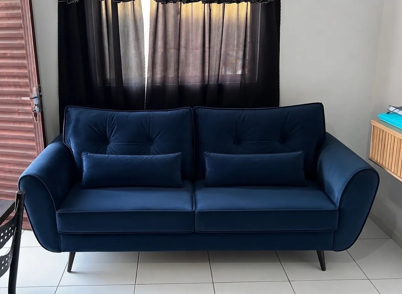 Sofá retro elegante 
