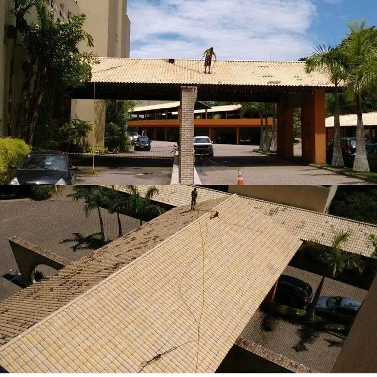 Lavação telhado fachadas  - Foto 3