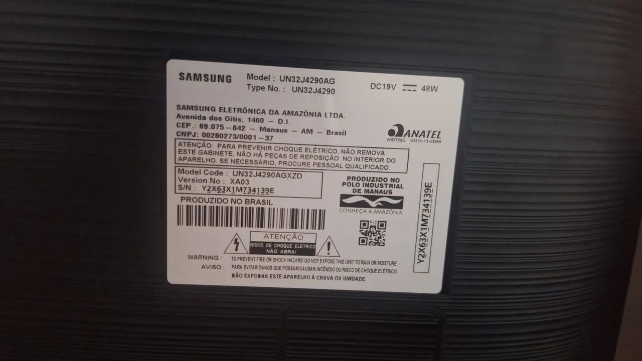 TV Samsung Smart 32 Polegadas - Controle Novo - Foto 5