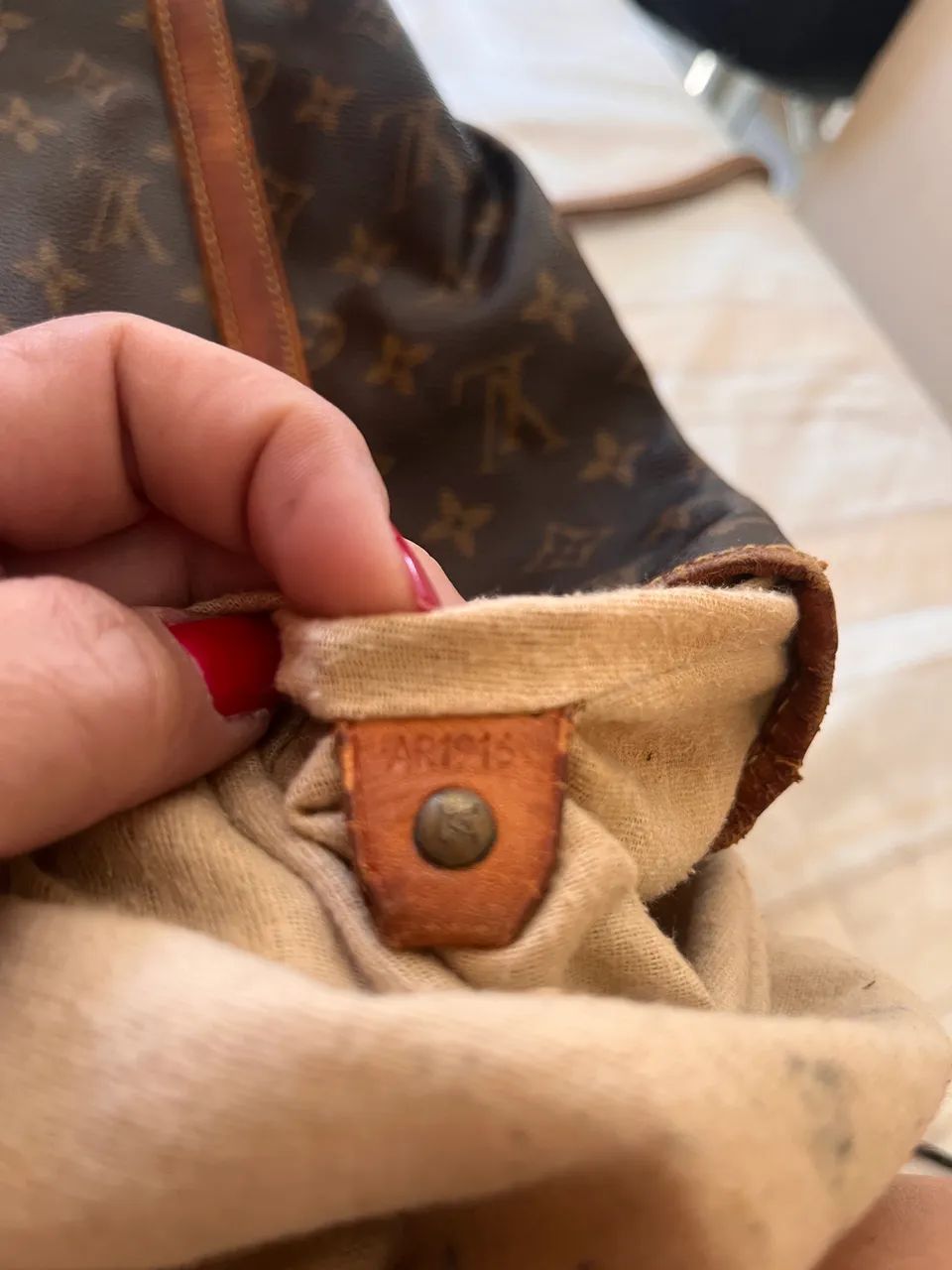 Bolsa Louis Vuitton Original Vintage Monogram - Para Reforma