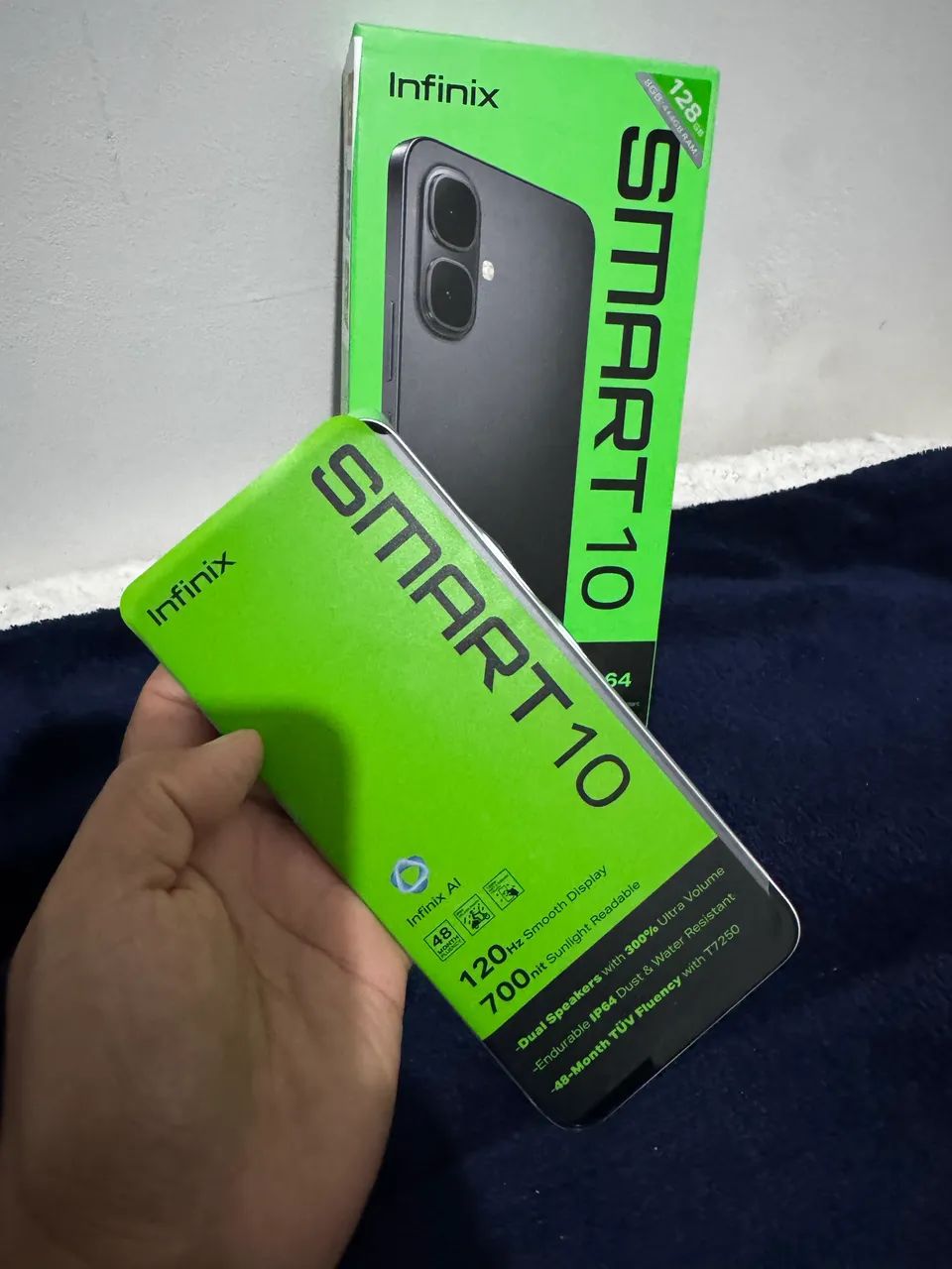Celular Novo Infinix  Smart 10 cor silver  - Foto 4