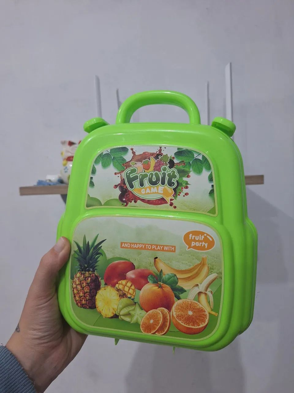 Combo brinquedo maleta de frutinhas com velcro - Foto 4