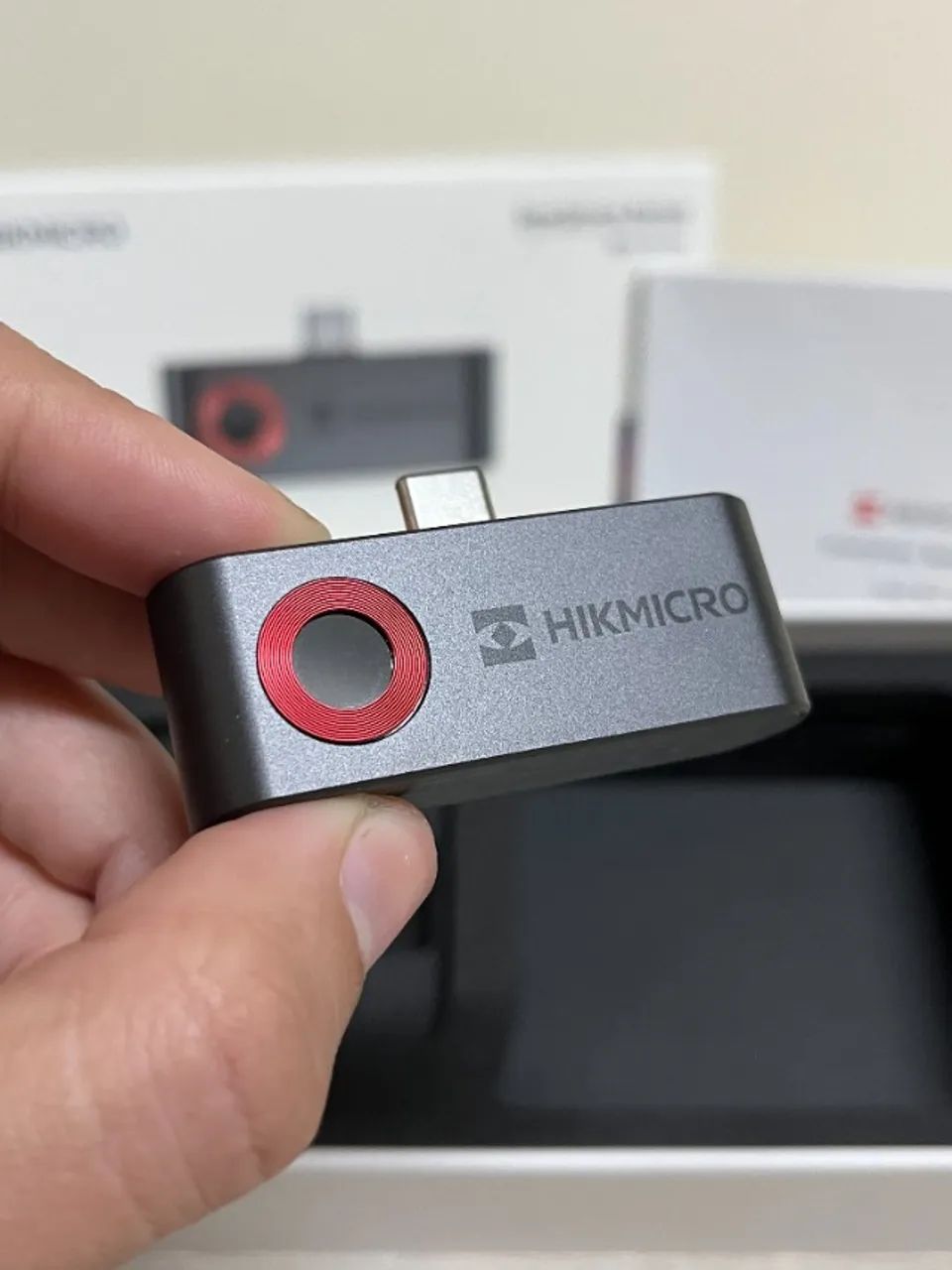 Câmera Termográfica para Celular Hikmicro Mini1 USB-C - Nova, Lacrada, com NF - Foto 4