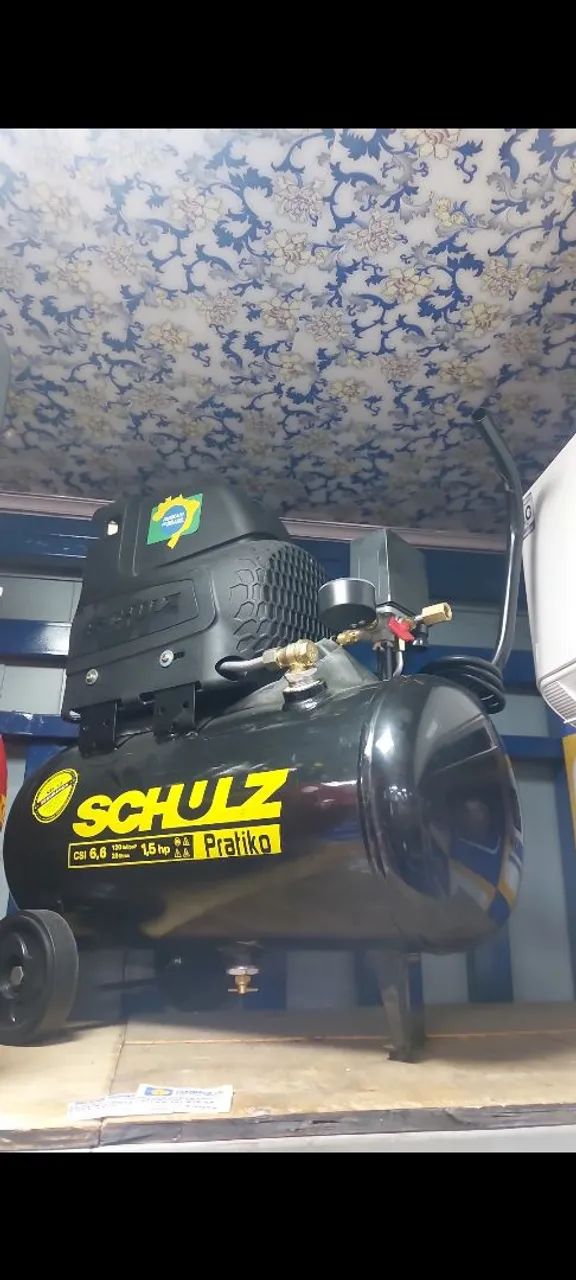 COMPRESSOR DE AR  20LITROS 1,5CV MONO 127V SCHULZ - Foto 2
