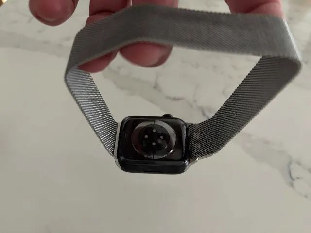 Apple Watch 7 Gps + Cellular, 45mm Caixa De Titanio - Foto 3