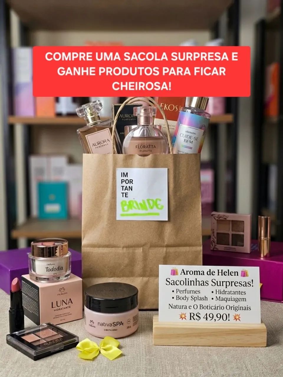 SACOLINHA SURPRESA!