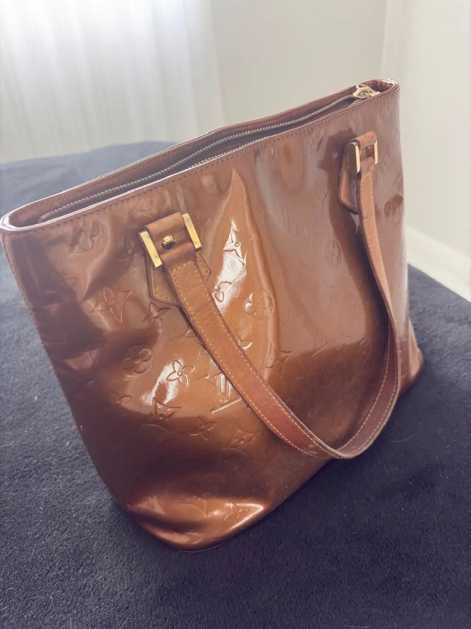 Bolsa Louis Vuitton Monogram Vernis Houston