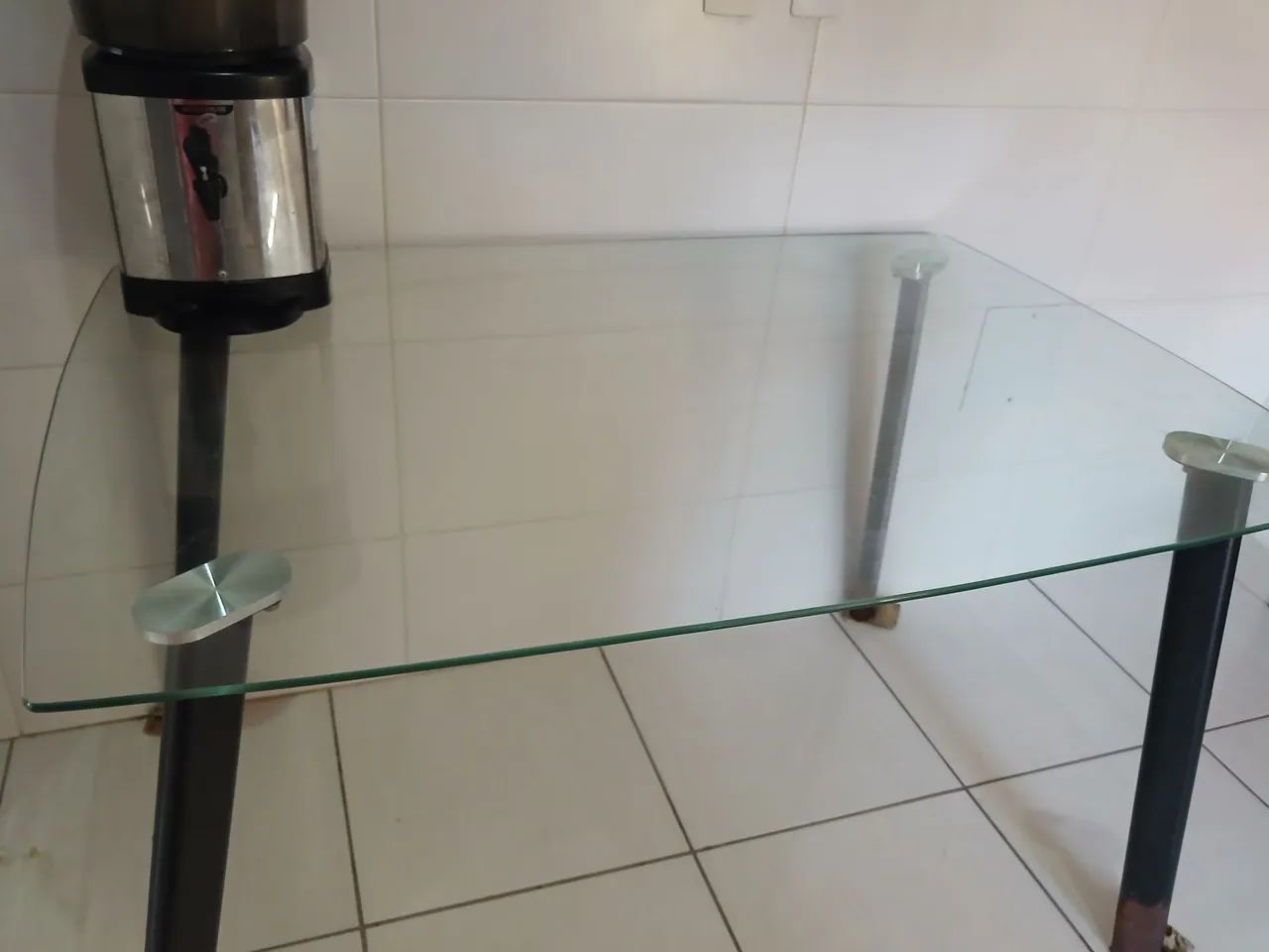 Mesa de Vidro Moderna - R$ 350 (Ótimo Preço!) - Foto 4