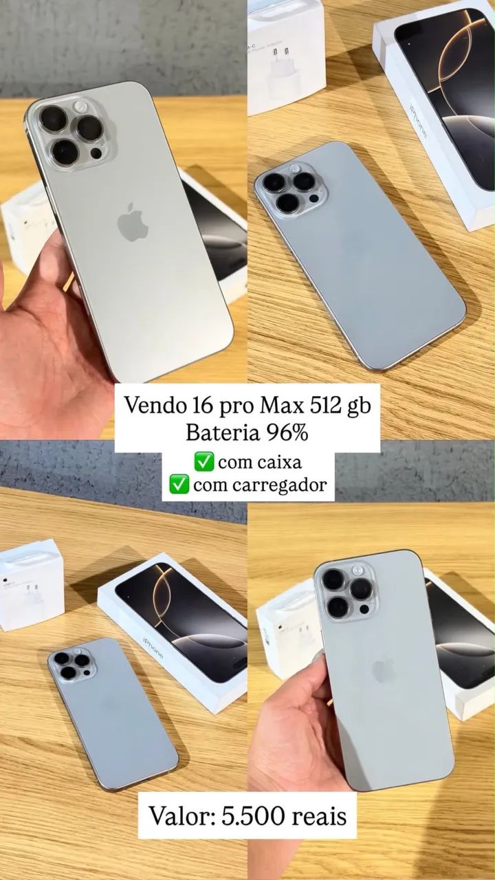 iPhone 16 pro Max 512gb