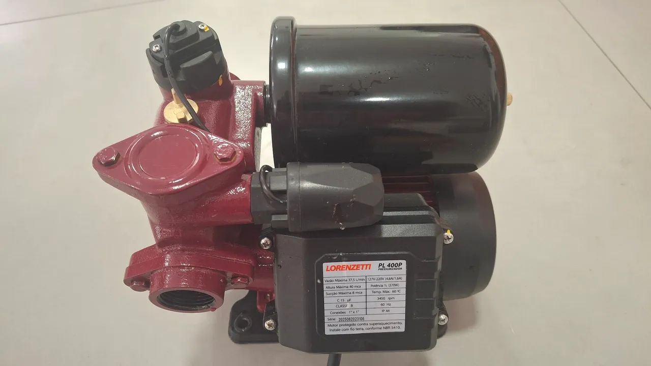 Pressurizador Lorenzetti PL400P