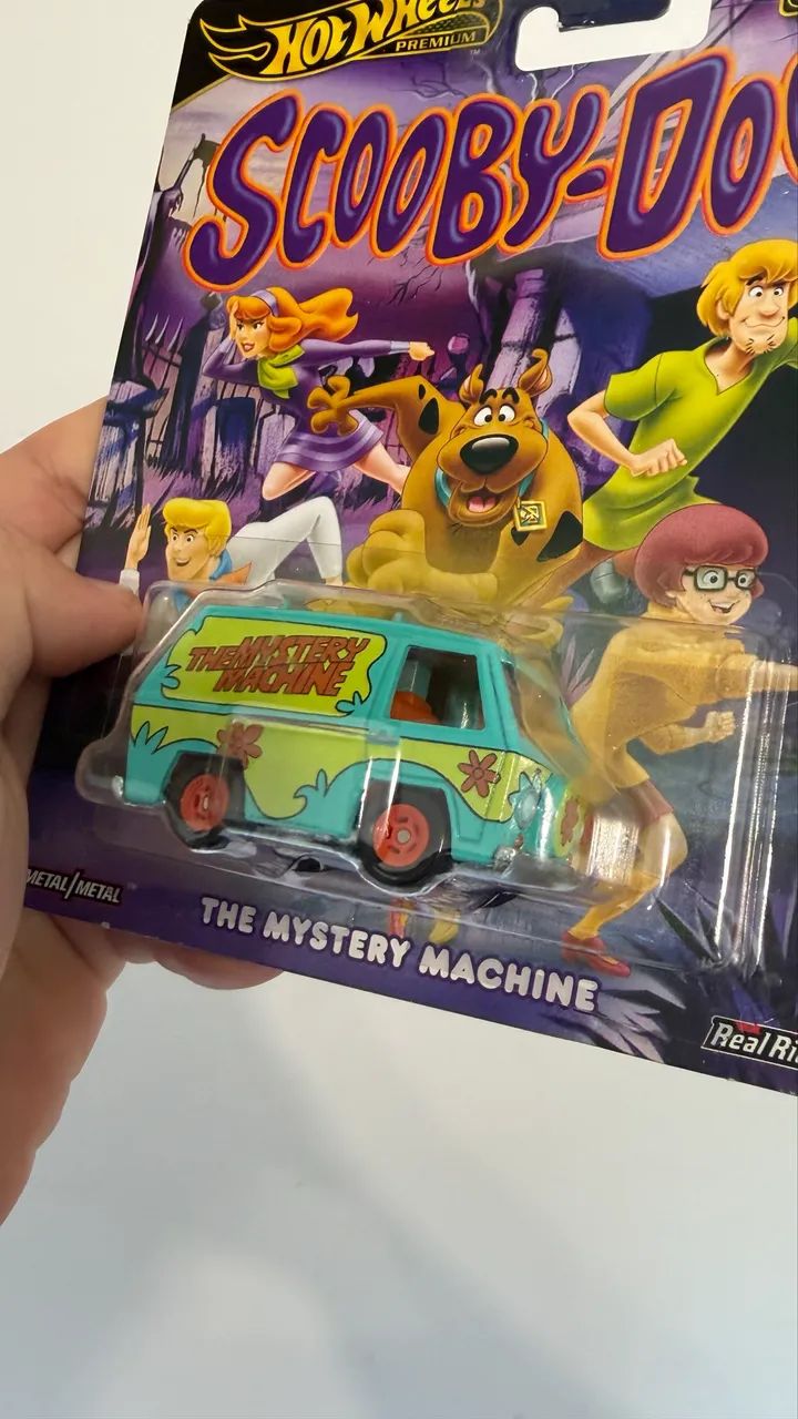 Hot Wheels Premium 1/64 -  Scooby Doo Mystery Machine - Foto 4