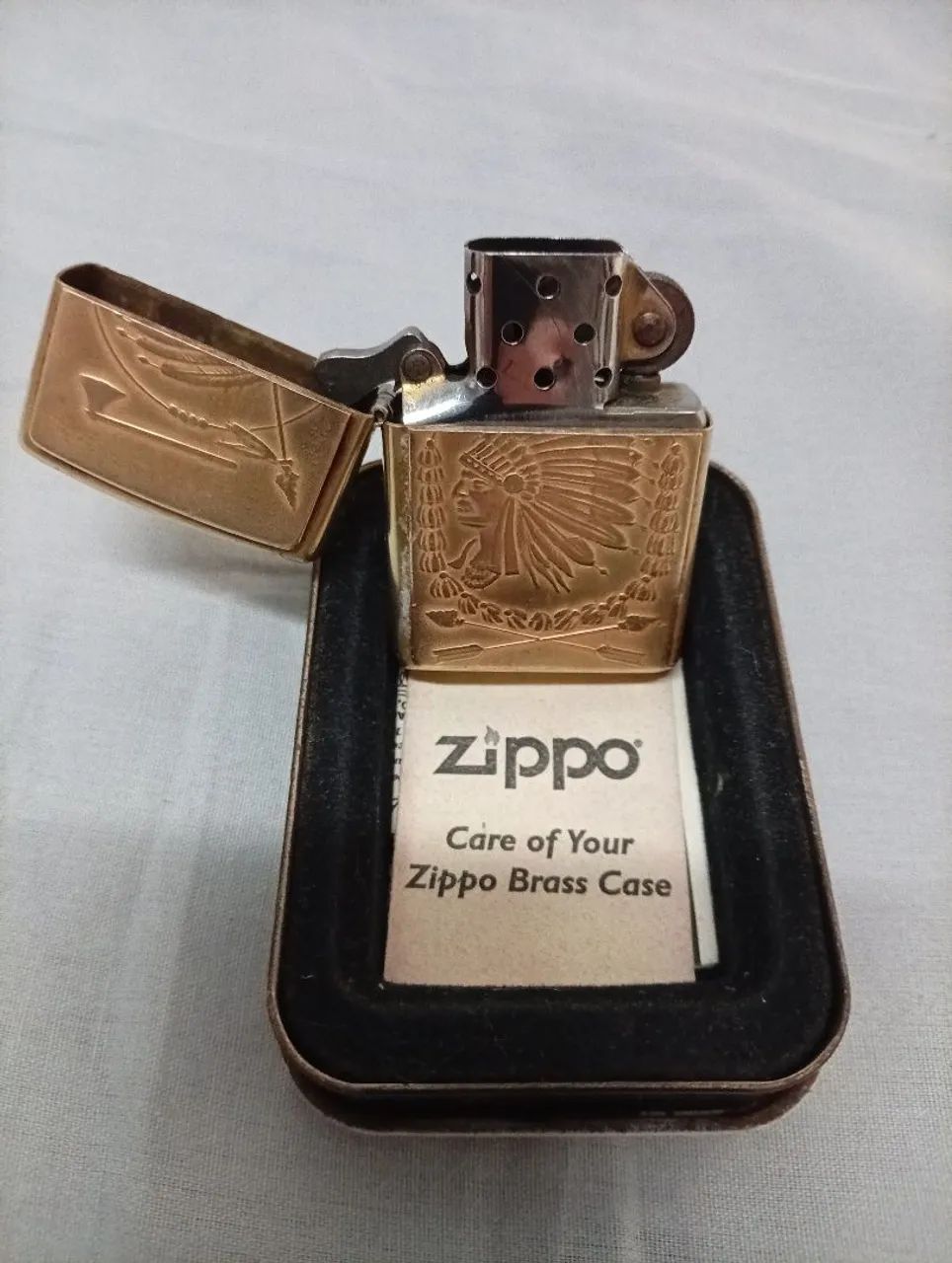 Isqueiro Zippo indian chef 1997 - Foto 2
