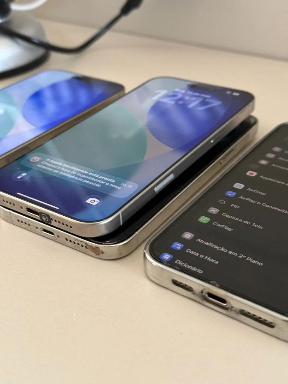 iPhone 16 Pro Max 256gb Novíssimo - Celulares e Smartphones