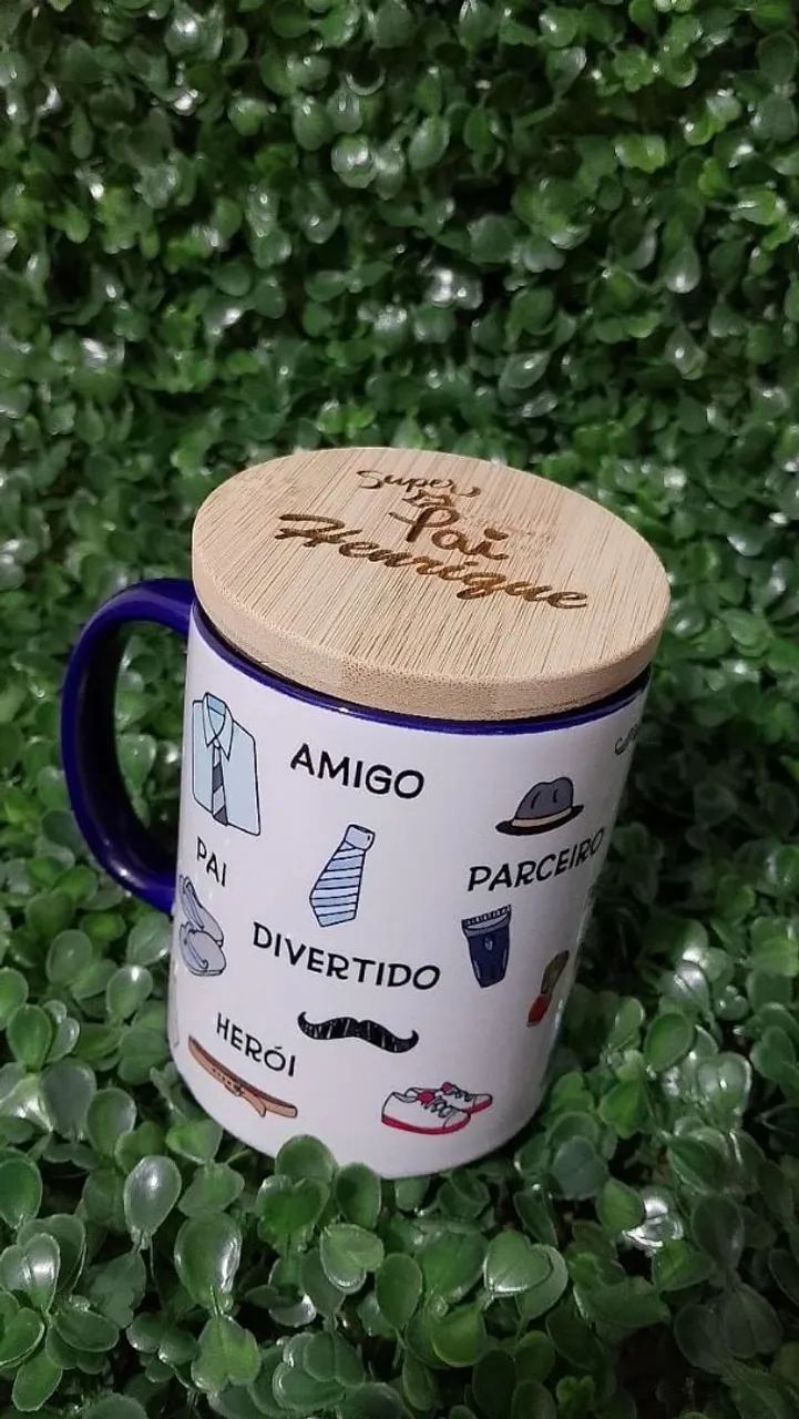 Caneca +tampa personalizada  - Foto 3
