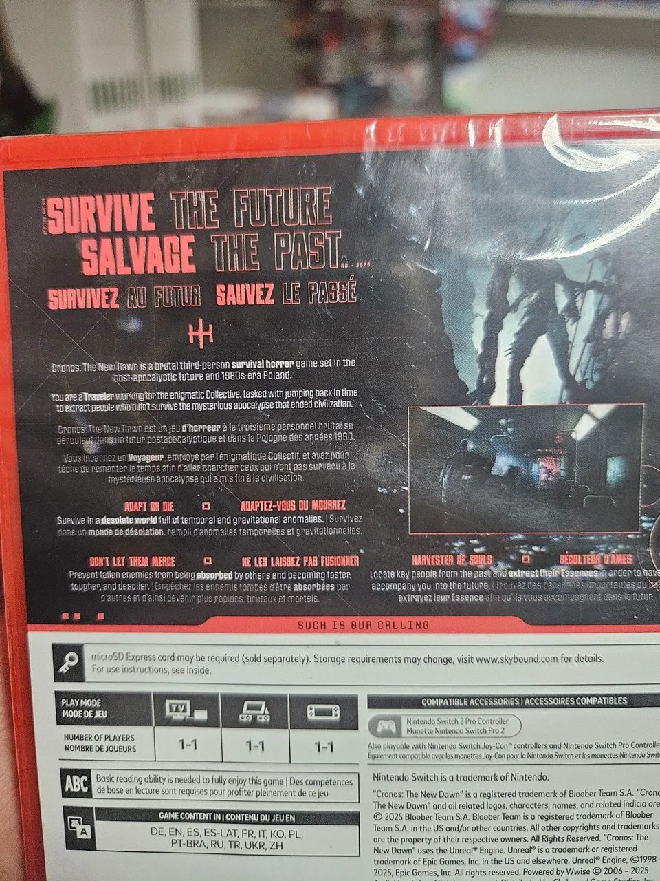Jogo Para Nintendo Switch 2 - Foto 4