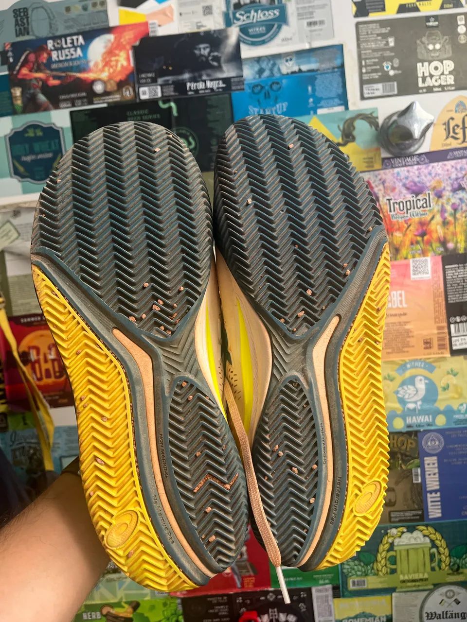 Asics Resolution 9 (41) saibro  - Foto 2