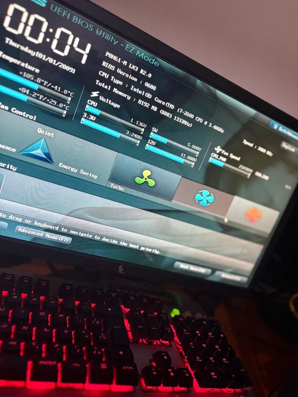 PC Gamer Core i7 + 8GB Kingston HyperX + Placa NVIDIA + Mouse LED - Windows11PRO - Foto 2