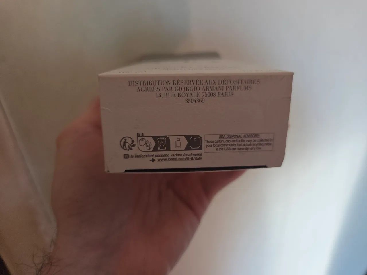 Acqua di Gio 100ml (5ml usados) - Foto 5