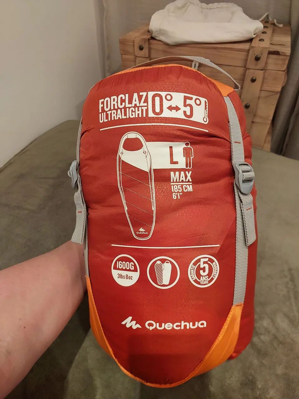 Saco de dormir quechua ultralight