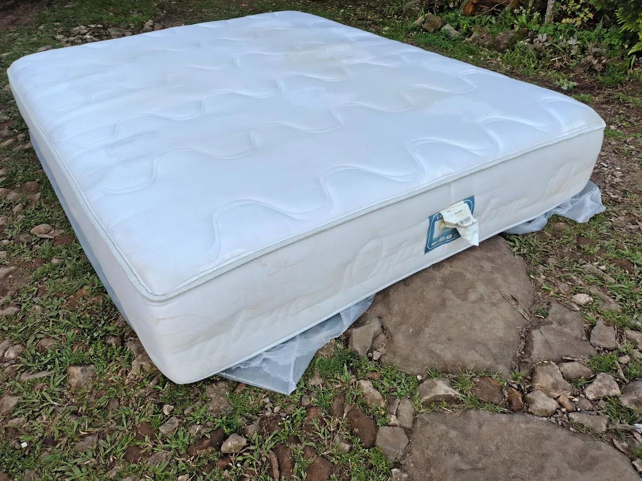 Com entrega colchão Queen espuma visco elástica 