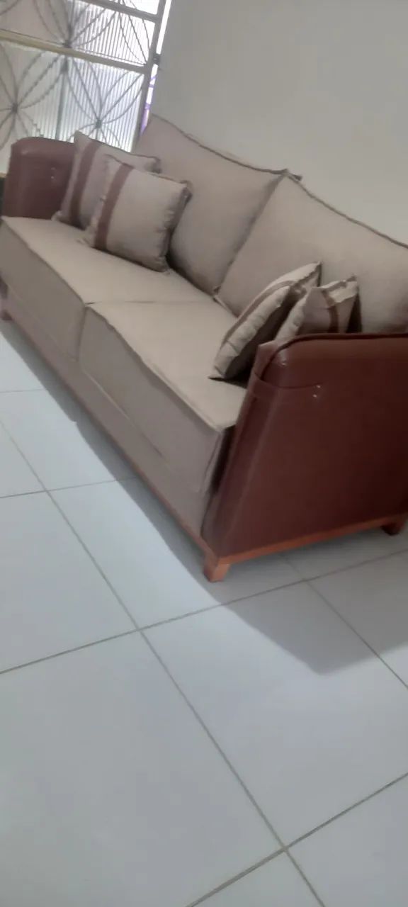 Sofá de luxo  espuma  ortopédica  ante morfo  de bo qualidade  - Foto 2
