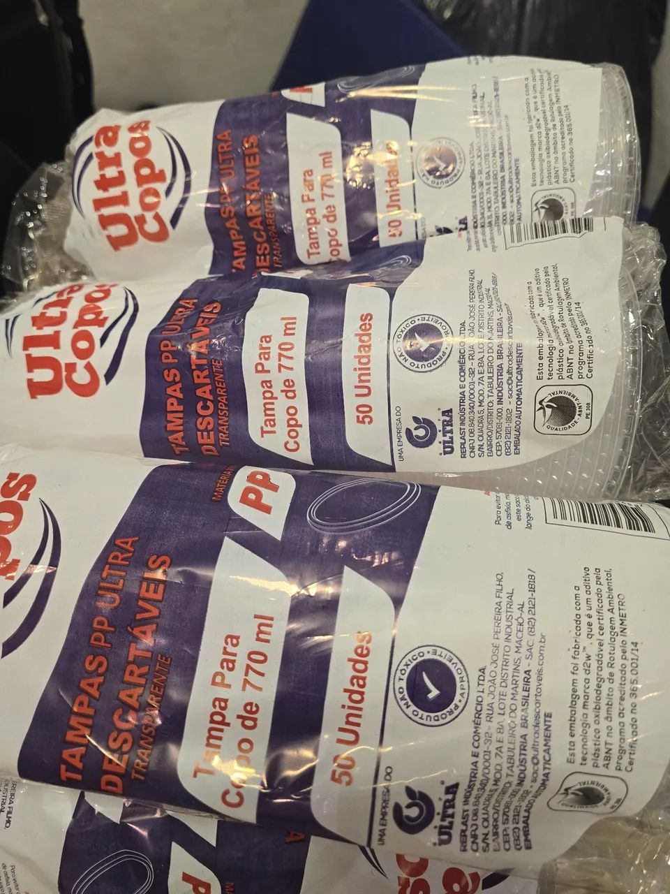 Tampas copo de 770ml