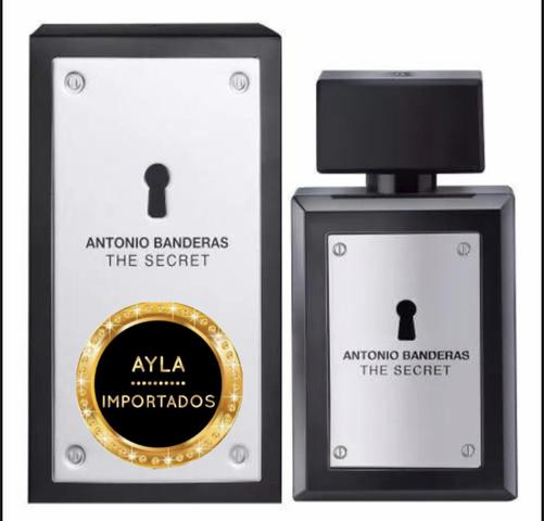 3 x R$: 39,66 Perfume Antonio Banderas The Secret 100ml