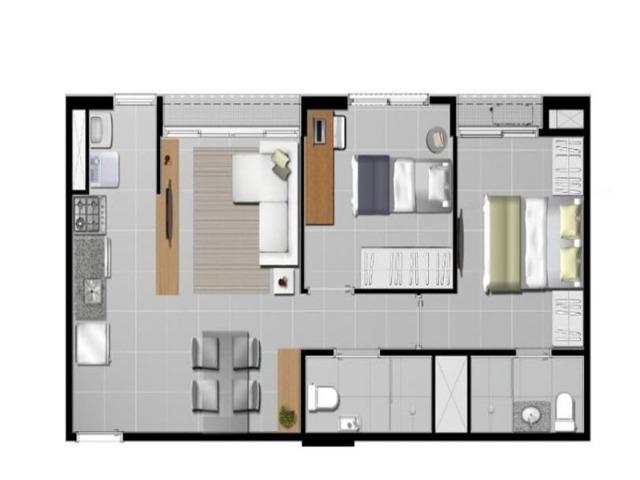 Apartamentos na Samambaia de 2 quartos com suíte no Ilha Azul - Foto 3