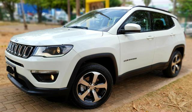 Aceita Troca Jeep Compass Sport 2.0 Flex Único Dono Baixo Km