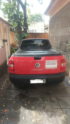 Saveiro cs startline 1.6 completa capota top pouco rodada - Foto 5