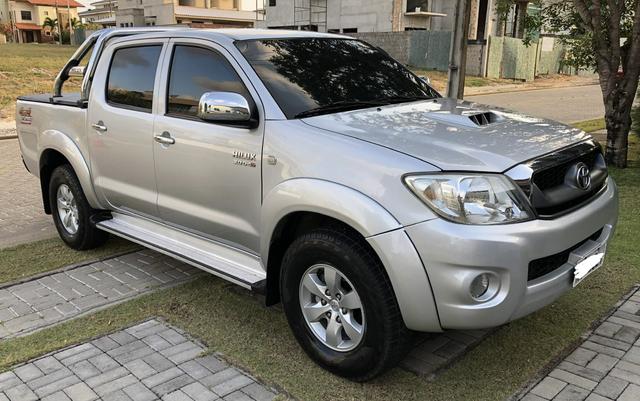 Particular Vende Hilux CD 4x4 SRV Diesel Blindado - Foto 4