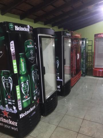 Pago bem em Frezzer, cervejeira expositor