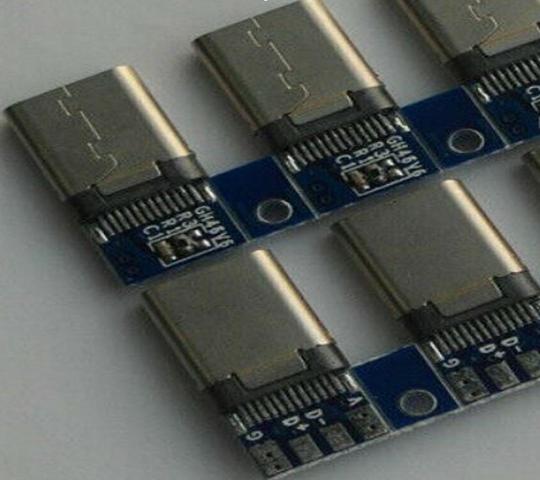 COD-AM282 Plug Conector Usb 3.1 Tipo C Usb - 24 pinos C Plug Conector Macho Arduino