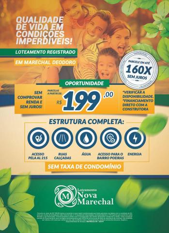 Beta imóveis * loteamento nova marechal, marechal Deodoro AL - Foto 3