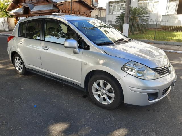 Nissan tiida 2008 automático com teto solar e GNV - Foto 3