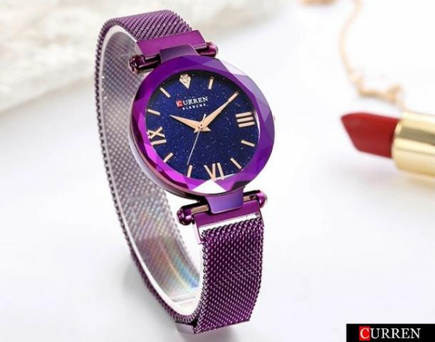 Relógio Luxo Curren Feminino