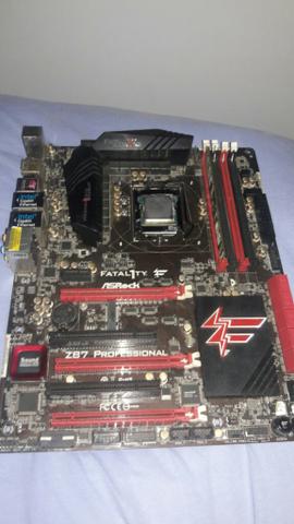 Placa Asrock fatality profissional z87 PC Game
