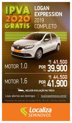 RENAULT LOGAN 2018/2019 1.0 12V SCE FLEX EXPRESSION MANUAL - Foto 2