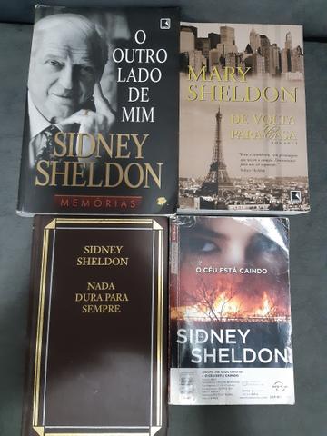 Lote de livros escritor Sidney Sheldon