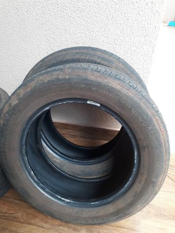 Pneus usados pra vende logo - Foto 3