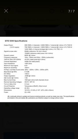Modulo JBL GTO 5355 estado de Novo - Foto 4