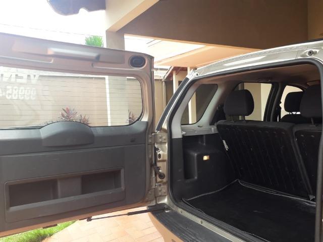 EcoSport XLT 1.6, 2008, flex, prata, som, ar, trava e vidro elétrico - revisado - Foto 4